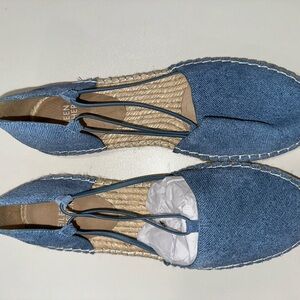 New Eileen Fisher Lee Espadrille Flat Shoes Sz 7